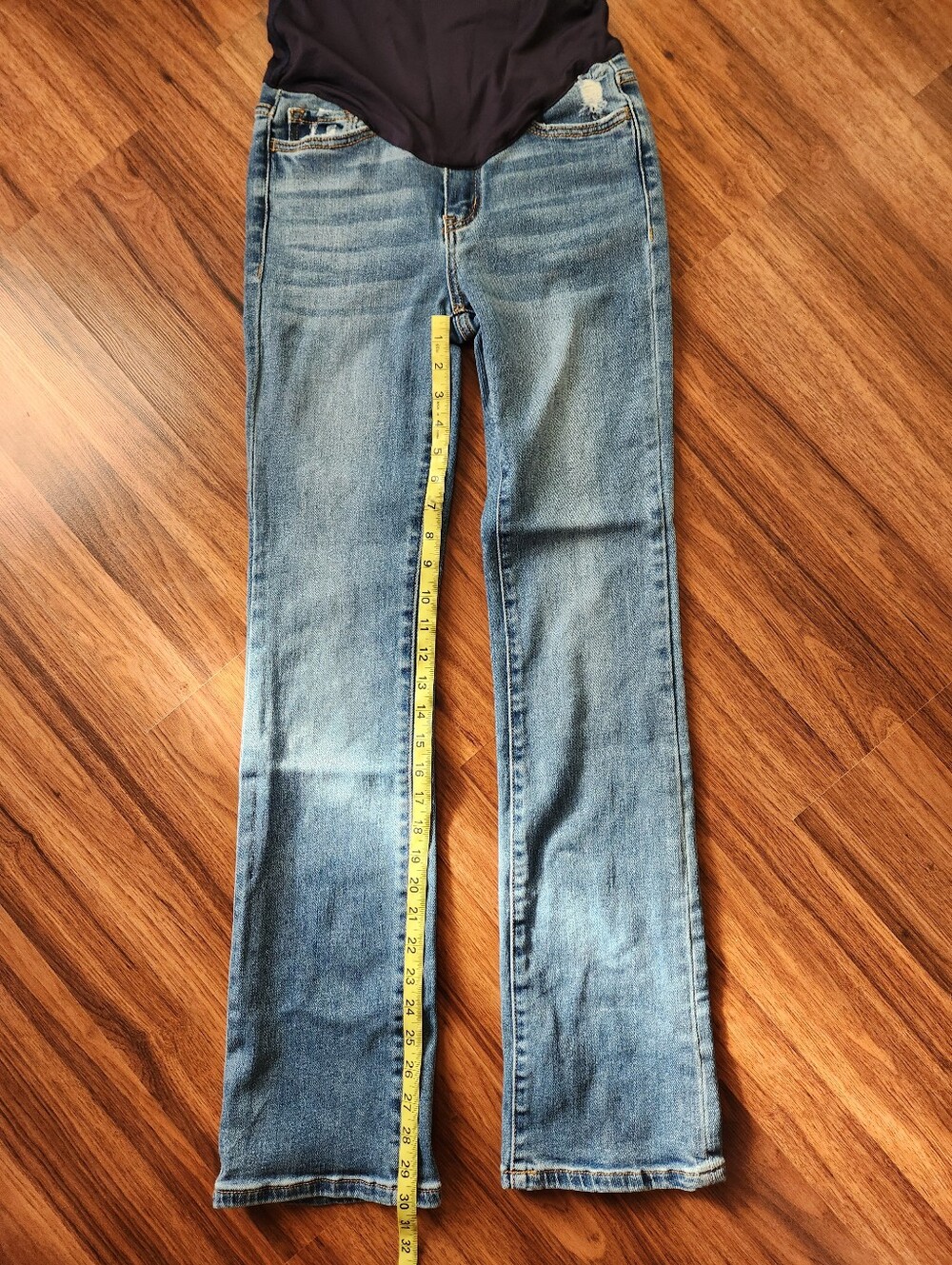 Pink Blush Maternity Bootcut Jeans